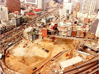 연세재단세브란스빌딩 착공이미지